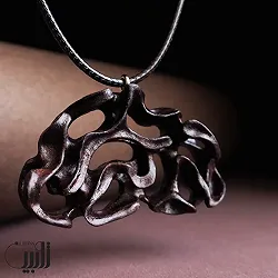 گردنبند چوبی طرح ماده تاریک (تک نسخه)