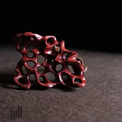 انگشتر چوبی طرح دگردیسی (تک نسخه)