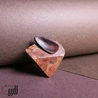 پین وود چوبی طرح شکوفه (تک نسخه)