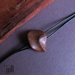 دستبند چوبی طرح نیم رخ (تک نسخه)