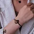 دستبند چوبی طرح نیم رخ (تک نسخه)