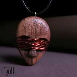 گردنبند چوبی صورت طرح رویاهایت را میبینی؟