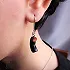 ست گردنبند و گوشواره چوبی مینیمال (تک نسخه)