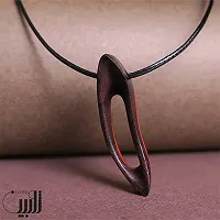 گردنبند چوبی طرح آبلیوین 4 تکه