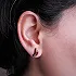پیرسینگ چوبی تکی طرح نت موسیقی