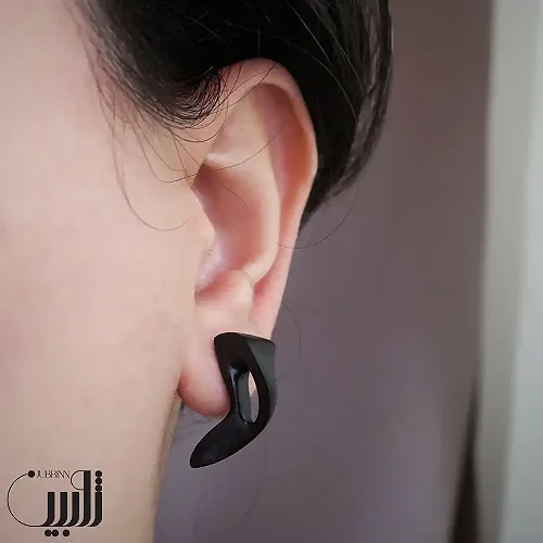 پیرسینگ چوبی تکی طرح بال (تک نسخه)