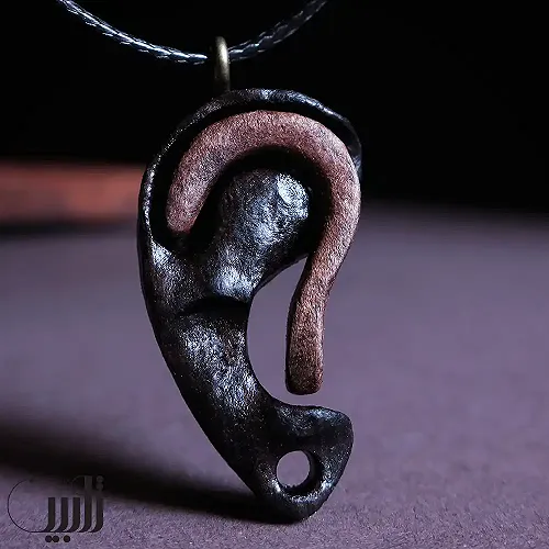 گردنبند چوبی کانسپت تأمل (تک نسخه)