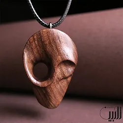 گردنبند چوبی مسافر زمان (تک نسخه)