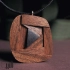 گردنبند چوبی تکامل هندسه (تک نسخه)